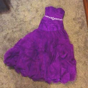Maggie Sottero Purple Prom Dress